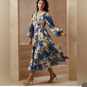 Banana Republic Maxi Stampa Dress